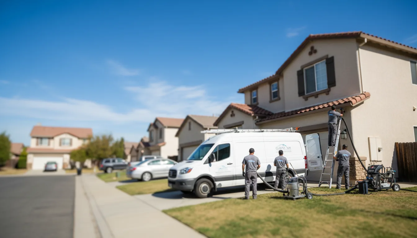 Air Duct Cleaning in Davenport, CA near me